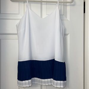 Joy Joy top in white and navy size M